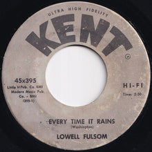 Load image into Gallery viewer, Lowell Fulsom - Every Time It Rains / My Heart Belongs To You (7 inch Record / Used)