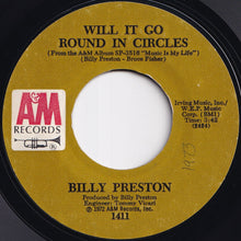 画像をギャラリービューアに読み込む, Billy Preston - Will It Go Round In Circles / Blackbird (7 inch Record / Used)