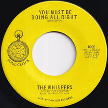 画像をギャラリービューアに読み込む, Whispers - I'm The One / You Must Be Doing All Right (7 inch Record / Used)