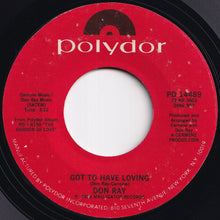 画像をギャラリービューアに読み込む, Don Ray - Got To Have Loving / My Desire (7 inch Record / Used)