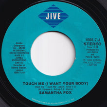 画像をギャラリービューアに読み込む, Samantha Fox - Touch Me (I Want Your Body) / Drop Me A Line (7 inch Record / Used)