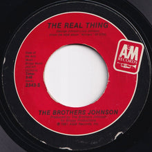 画像をギャラリービューアに読み込む, Brothers Johnson - The Real Thing / I Want You (7 inch Record / Used)