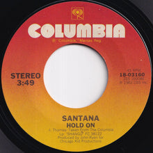 画像をギャラリービューアに読み込む, Santana - Hold On / Oxun (Oshun) (7 inch Record / Used)