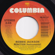 画像をギャラリービューアに読み込む, Rebbie Jackson - Reaction / (Instrumental) (7 inch Record / Used)