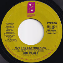 画像をギャラリービューアに読み込む, Lou Rawls - Lady Love / Not The Staying Kind (7 inch Record / Used)