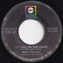 画像をギャラリービューアに読み込む, Eddie Holman - Hey There Lonely Girl / It's All In The Game (7 inch Record / Used)