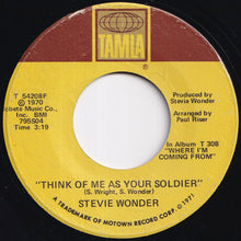 Load image into Gallery viewer, Stevie Wonder - If You Really Love Me / Think Of Me As Your Soldier (7 inch Record / Used)