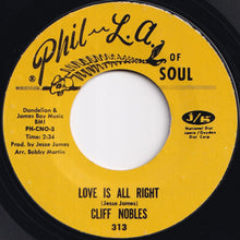 Load image into Gallery viewer, Cliff Nobles - Love Is All Right / The Horse (Instrumental) (7 inch Record / Used)