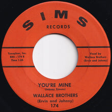 Load image into Gallery viewer, Wallace Brothers (Ervin And Johnny) - Precious Words / You're Mine (7 inch Record / Used)