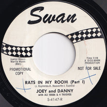 画像をギャラリービューアに読み込む, Joey And Danny - Rats In My Room (Part I) / (Part II) (7 inch Record / Used)