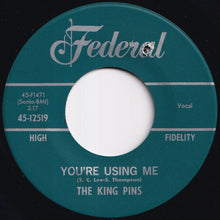 画像をギャラリービューアに読み込む, King Pins - I Got The Monkey Off My Back / You're Using Me (7 inch Record / Used)