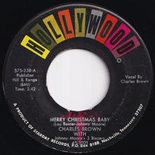 画像をギャラリービューアに読み込む, Charles Brown / Lloyd Glenn - Merry Christmas Baby / Sleigh Ride (7 inch Record / Used)