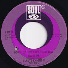 画像をギャラリービューアに読み込む, Gladys Knight And The Pips - The End Of Our Road / Don't Let Her Take Your Love From Me (7 inch Record / Used)