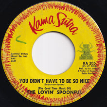 画像をギャラリービューアに読み込む, Lovin' Spoonful - You Didn't Have To Be So Nice / My Gal (7 inch Record / Used)