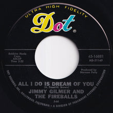 画像をギャラリービューアに読み込む, Jimmy Gilmer & The Fireballs - Ain't That Rain / All I Do Is Dream Of You (7 inch Record / Used)