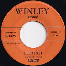 画像をギャラリービューアに読み込む, Paragons - Florence / Hey Little School Girl (7 inch Record / Used)