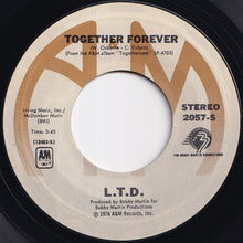 画像をギャラリービューアに読み込む, L.T.D. - Holding On (When Love Is Gone) / Together Forever (7 inch Record / Used)
