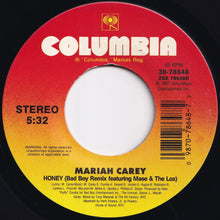 画像をギャラリービューアに読み込む, Mariah Carey - Honey (LP Version) / (Bad Boy Remix) (7 inch Record / Used)