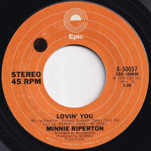 Load image into Gallery viewer, Minnie Riperton - Lovin' You / The Edge Of A Dream (7 inch Record / Used)