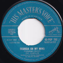 画像をギャラリービューアに読み込む, Ray Charles - Georgia On My Mind / Carry Me Back To Old Virginny (7 inch Record / Used)