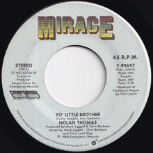 Load image into Gallery viewer, Nolan Thomas - Yo' Little Brother / (Dub Mix) (7 inch Record / Used)