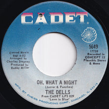画像をギャラリービューアに読み込む, Dells - Oh, What A Night / Believe Me (7 inch Record / Used)