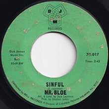 画像をギャラリービューアに読み込む, Mr. Bloe - Groovin' With Mr. Bloe / Sinful (7 inch Record / Used)