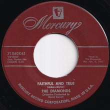 画像をギャラリービューアに読み込む, Diamonds - Little Darlin' / Faithful And True (7 inch Record / Used)