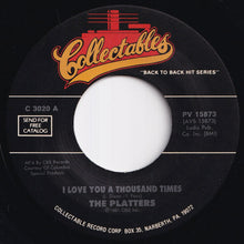 画像をギャラリービューアに読み込む, Platters - I Love You A Thousand Times / With This Ring (7 inch Record / Used)