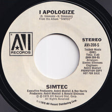 Load image into Gallery viewer, Simtec - Furry Thang / I Apologize (7 inch Record / Used)