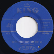 画像をギャラリービューアに読み込む, James Brown & The Famous Flames - Sweet Little Baby Boy (Part 1) / (Part 2) (7 inch Record / Used)