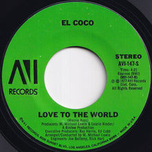 Load image into Gallery viewer, El Coco - Cocomotion / Love To The World (7 inch Record / Used)