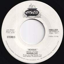 画像をギャラリービューアに読み込む, Manalive - Boogie (Stereo) / (Mono) (7 inch Record / Used)