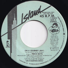 画像をギャラリービューアに読み込む, n.y.c. Peech Boys - On A Journey (Edit) / On A Journey (Edit) (7 inch Record / Used)