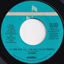 画像をギャラリービューアに読み込む, Q-Feel - Dancing In Heaven (Orbital Be-Bop) / At The Top (All The Way To St. Tropez) (7 inch Record / Used)