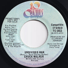 画像をギャラリービューアに読み込む, Chuck Walker - Undivided Man / Undivided Man (7 inch Record / Used)