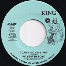 画像をギャラリービューアに読み込む, Sylvester Boyd - I Don't Want Nobody (Telling Me Nothing) / I Can't Go On Livin' (7 inch Record / Used)
