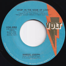 画像をギャラリービューアに読み込む, Margie Joseph - Stop! In The Name Of Love / Make Me Believe You'll Stay (7 inch Record / Used)