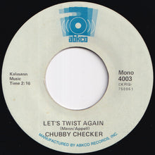 画像をギャラリービューアに読み込む, Chubby Checker - Limbo Rock / Let's Twist Again (7 inch Record / Used)
