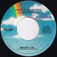 Load image into Gallery viewer, Brenda Lee - Sweet Nothin's / I Want To Be Wanted (Per Tutta La Vita) (7 inch Record / Used)