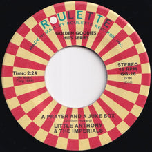 画像をギャラリービューアに読み込む, Little Anthony & The Imperials - Tears On My Pillow / A Prayer And A Juke Box (7 inch Record / Used)
