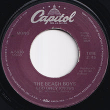 画像をギャラリービューアに読み込む, Beach Boys - The Beach Boys Medley / God Only Knows (7 inch Record / Used)