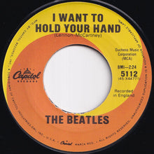 画像をギャラリービューアに読み込む, Beatles - I Want To Hold Your Hand / I Saw Her Standing There (7 inch Record / Used)