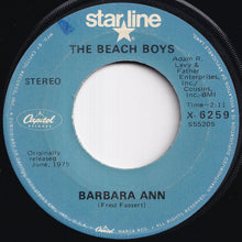 画像をギャラリービューアに読み込む, Beach Boys - Barbara Ann / Little Honda (7 inch Record / Used)