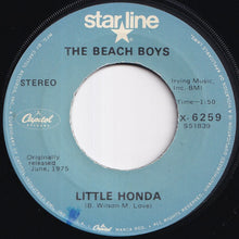 画像をギャラリービューアに読み込む, Beach Boys - Barbara Ann / Little Honda (7 inch Record / Used)