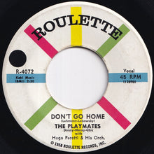 画像をギャラリービューアに読み込む, Playmates - Don't Go Home / Can't You Get It Through Your Head (7 inch Record / Used)