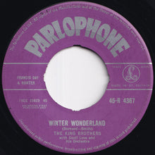 Load image into Gallery viewer, King Brothers - Wake Up Little Susie / Winter Wonderland (7 inch Record / Used)