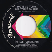 画像をギャラリービューアに読み込む, Lost Generation - The Sly, Slick, And The Wicked / You're So Young But You're So True (7 inch Record / Used)