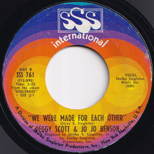 画像をギャラリービューアに読み込む, Peggy Scott & Jo Jo Benson - Soulshake / We Were Made For Each Other (7 inch Record / Used)