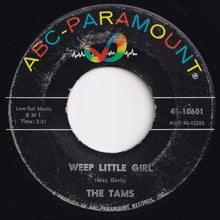 画像をギャラリービューアに読み込む, Tams - Silly Little Girl / Weep Little Girl (7 inch Record / Used)